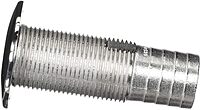 ATTWOOD Stainless Steel Straight Barbed Thru-Hull (Standard Thread)