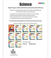 Spectrum 3rd Grade Science Workbooks, Ages 8 to 9, Grade 3 Science, Physical, Space, Earth, and Life Science, the History and Nature of Science With Research Activities - 144 Pages (Volume 55)