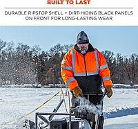 Ergodyne GloWear 8381 Type-R Class 3 Performance 3-In-1 Bomber Jacket