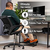 MIND READER Adjustable Ergonomic Foot Rest