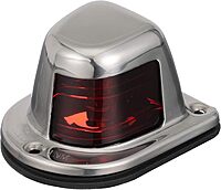 ATTWOOD 1-Mile Deck Mount Sidelight - 12V - Stainless Steel Housing