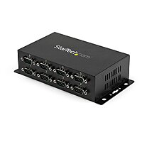 StarTech.com 8 Port USB to Serial RS232 Adapter - Wall Mount - Din Rail - COM Port Retention - FTDI USB to DB9 RS232 Hub , TAA (ICUSB2328I)