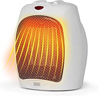 BLACK+DECKER 1500W Portable Ceramic Desktop Space Heater