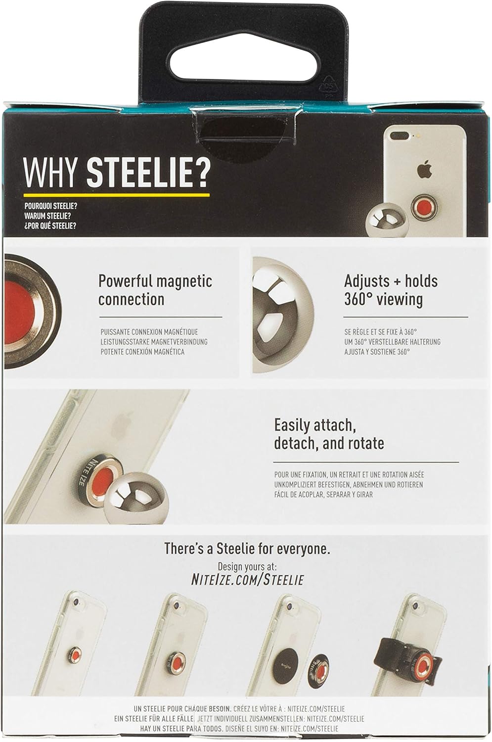 Nite Ize Steelie Dash Mount Kit - Magnetic Car Mount