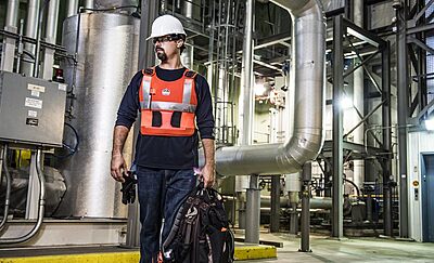 Ergodyne Chill-Its 6215 Premium FR Phase Change Cooling Vest, Large/X-Large, Orange