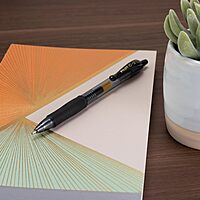 Pilot G2 Premium Gel Pens, Black Pens, Bold Point 1 mm, 12 Black 12 Count (Pack of 1)