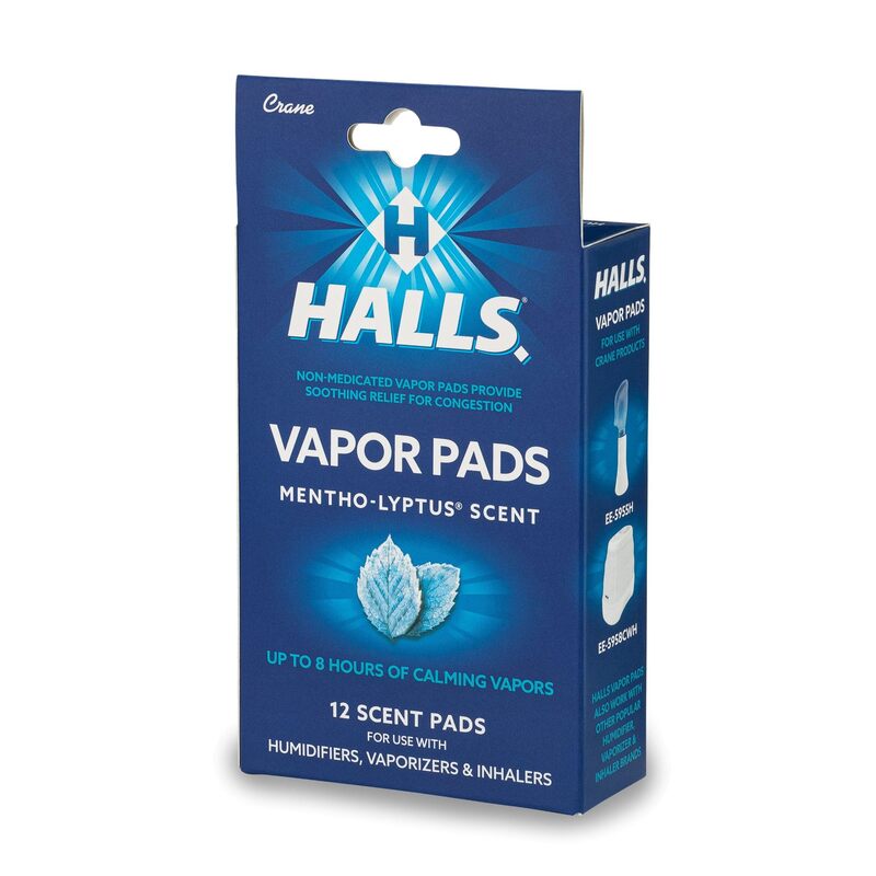 CRANE Halls Scented Vapor Pads