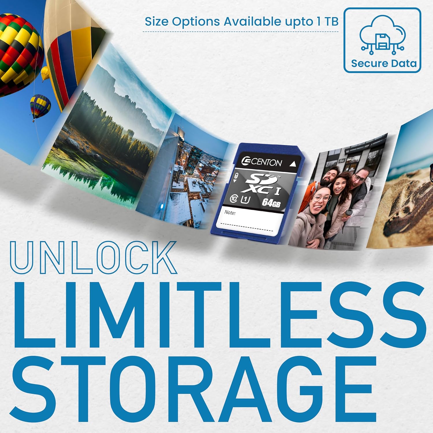 CENTON UHS-I Class 10 SD and microSD Memory Cards