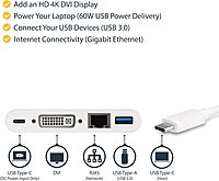 StarTech.com USB-C Multiport Adapter with Power Delivery