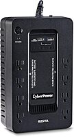 CyberPower ST625U Standby UPS System, 625VA/360W, 8 Outlets, 2 USB Charging Ports, Compact, Black