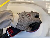 Cubitron II 31376 Hookit Clean Sanding Abrasive Disc (8 in, 80, 25 Discs per Box)