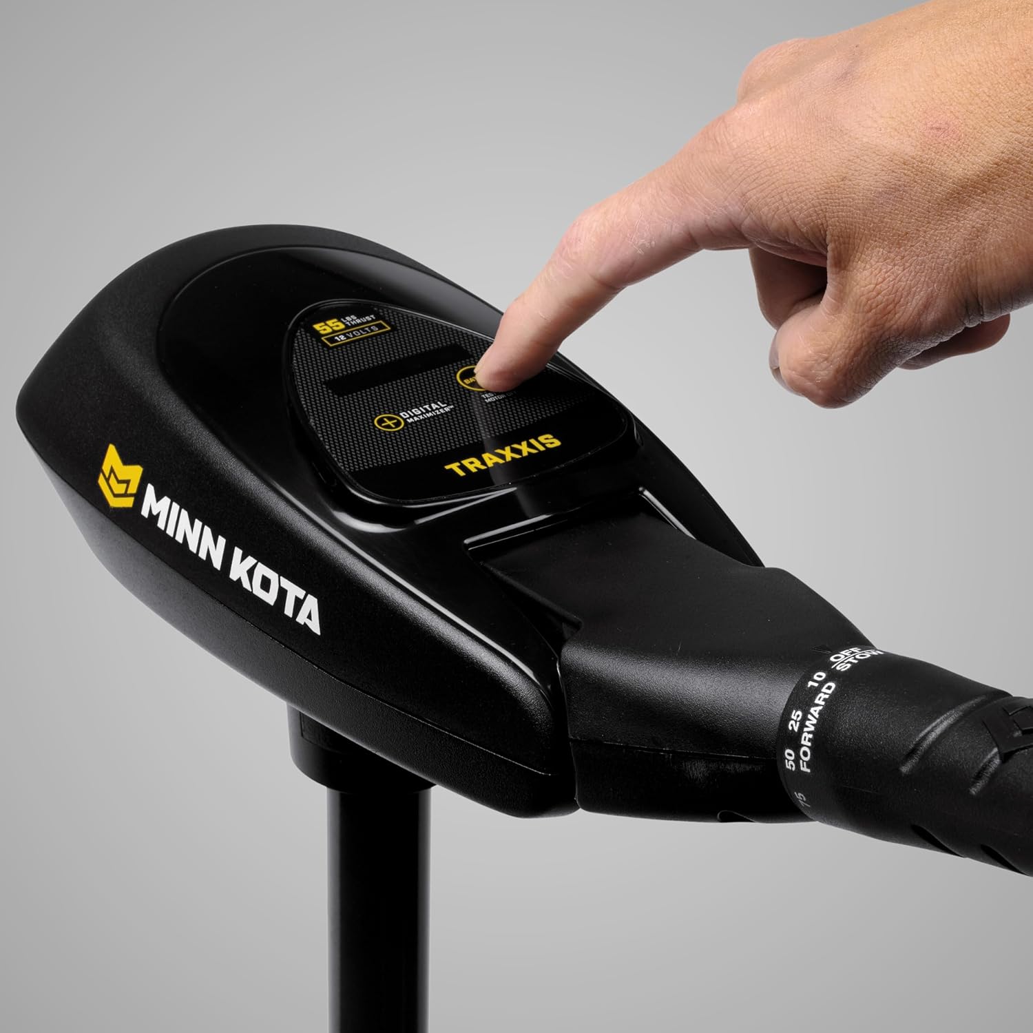 Minn Kota Traxxis Transom-Mount Electric Trolling Motor, 55 Lb. Thrust, 36 in. Shaft, Freshwater One Size Transom Mount