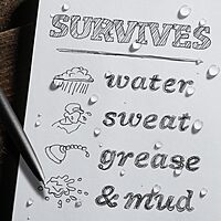 Rite in the Rain All-Weather Golf Notebook, 3.5" x 6", Green Field Flex (No. 4)