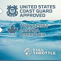Full Throttle Infant Rapid Dry Life Vest – U.S. Coast Guard and Transport Canada Approved, fits Infants Less Than 30 pounds