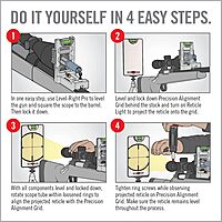 Real Avid Scope Leveling Kit & Precision Scope Level System, Complete Scope Mounting Kit for Mounting