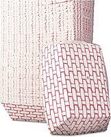 Boardwalk 30LAG500 Paper Food Baskets, 5lb Capacity, Red/white, 500/carton (BWK30LAG500)