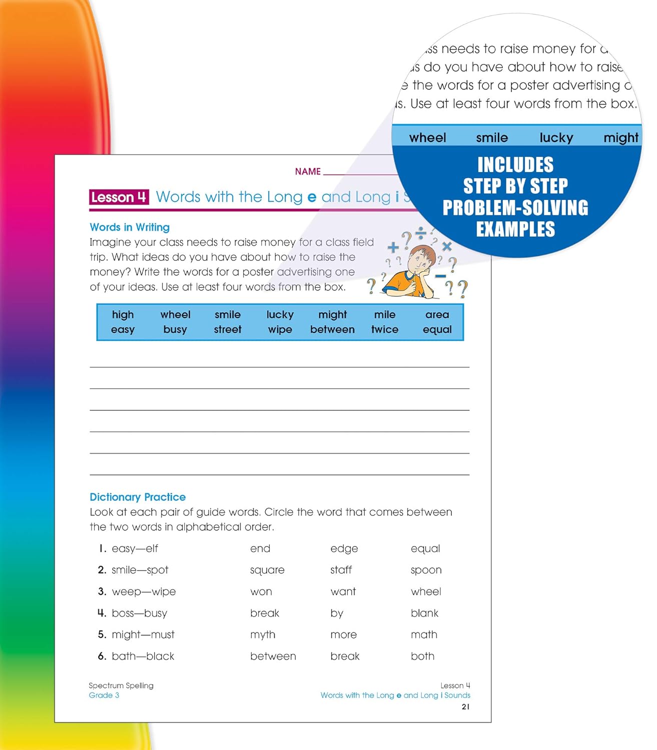 Spectrum Spelling Workbook Grade 3, Ages 8 to 9, 3rd Grade Spelling Workbook Covering Phonics, Handwriting, ... (Volume 30)