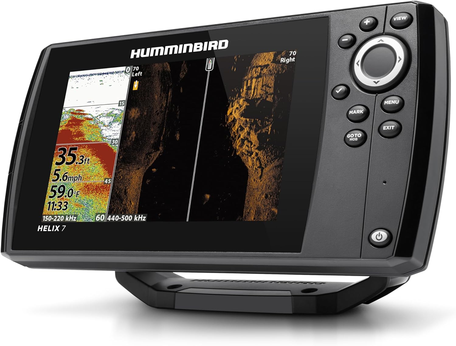 Humminbird Helix 7 G4 Fish Finder with Chirp Side Imaging, GPS