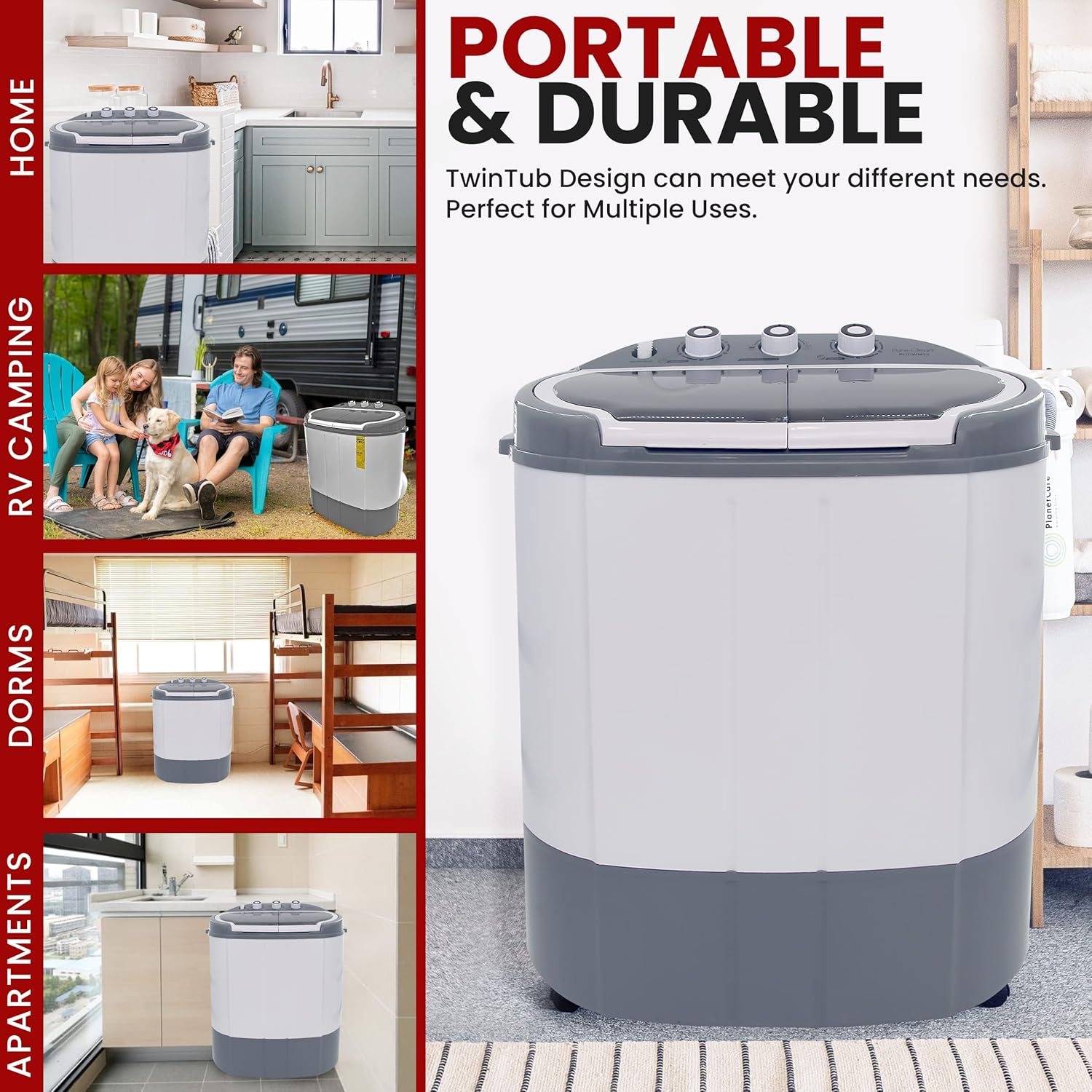 Lavadora y secadora compacta para el hogar Lavadora y secadora compacta para el hogar