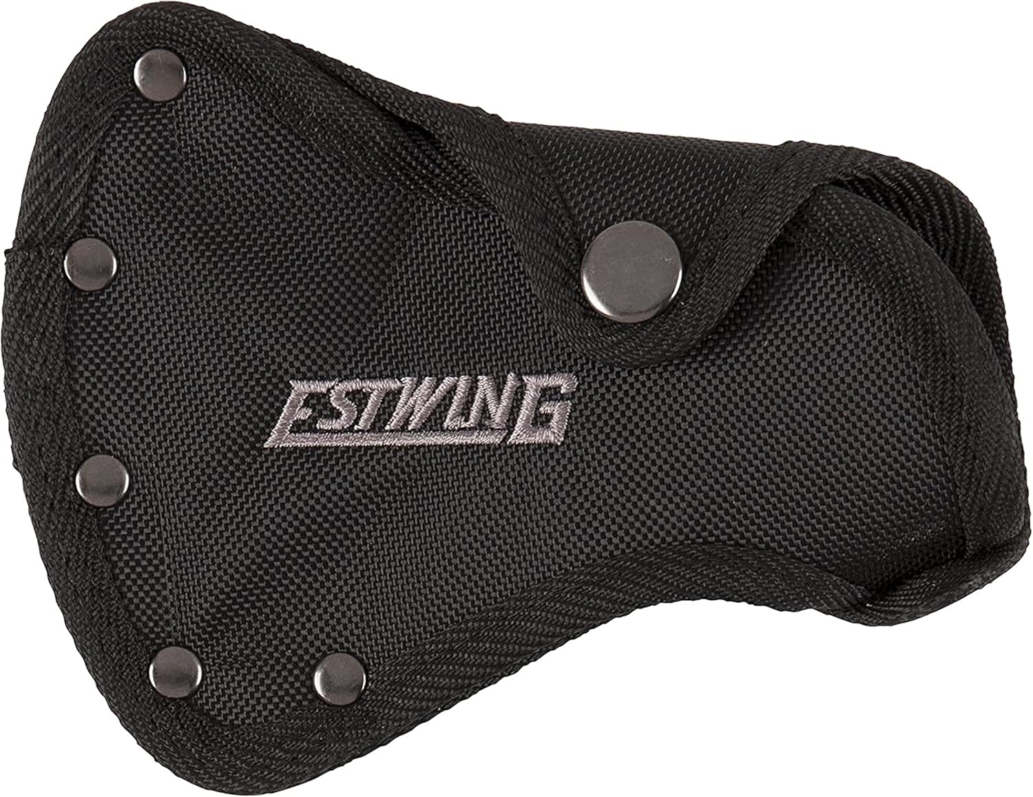ESTWING Camper's Axe - 14" Hatchet with Forged Steel Construction & Shock Reduction Grip - EB-25A