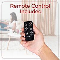 BLACK+DECKER Electric Heater, 360° Surround Portable Heater with Digital Controls & LED Display