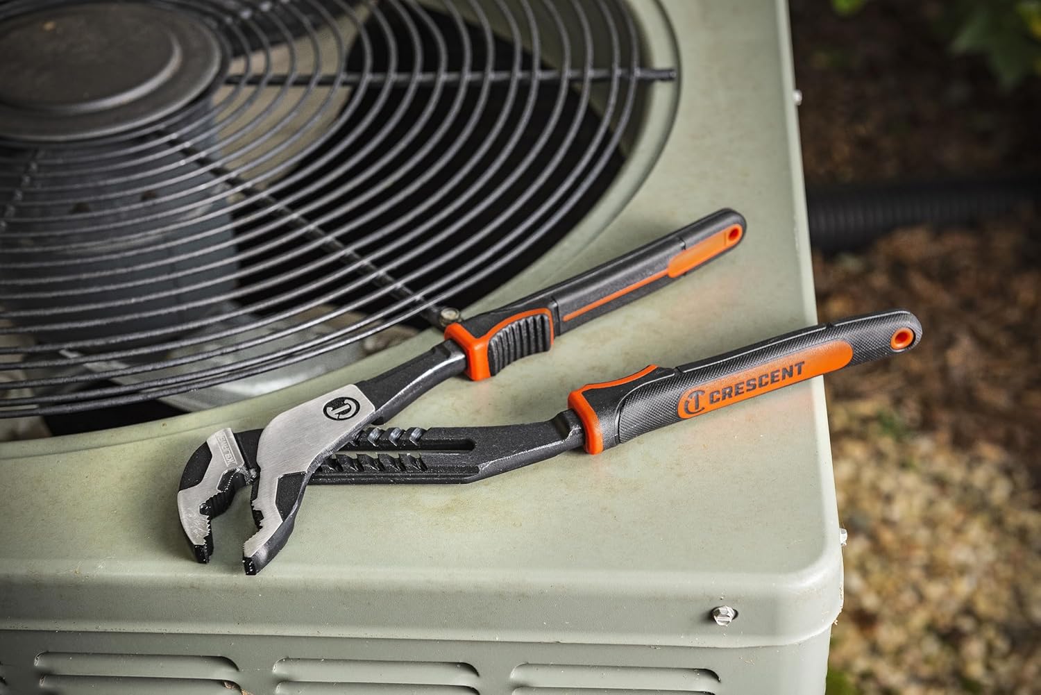 Crescent Z2 K9 V-Jaw Dual Material Tongue & Groove Pliers - Home Improvement, Mechanic - 12" - RTZ212CGV