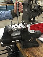 EKLIND 21159 Classic Steel Handle Fold-up Hex Key allen wrench - 5pc set Metric MM sizes 4-10