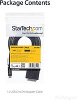 StarTech.com USB-C to DVI Cable