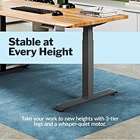 VARI ComfortEdge Electric Standing Desk – Adjustable Sit-Stand