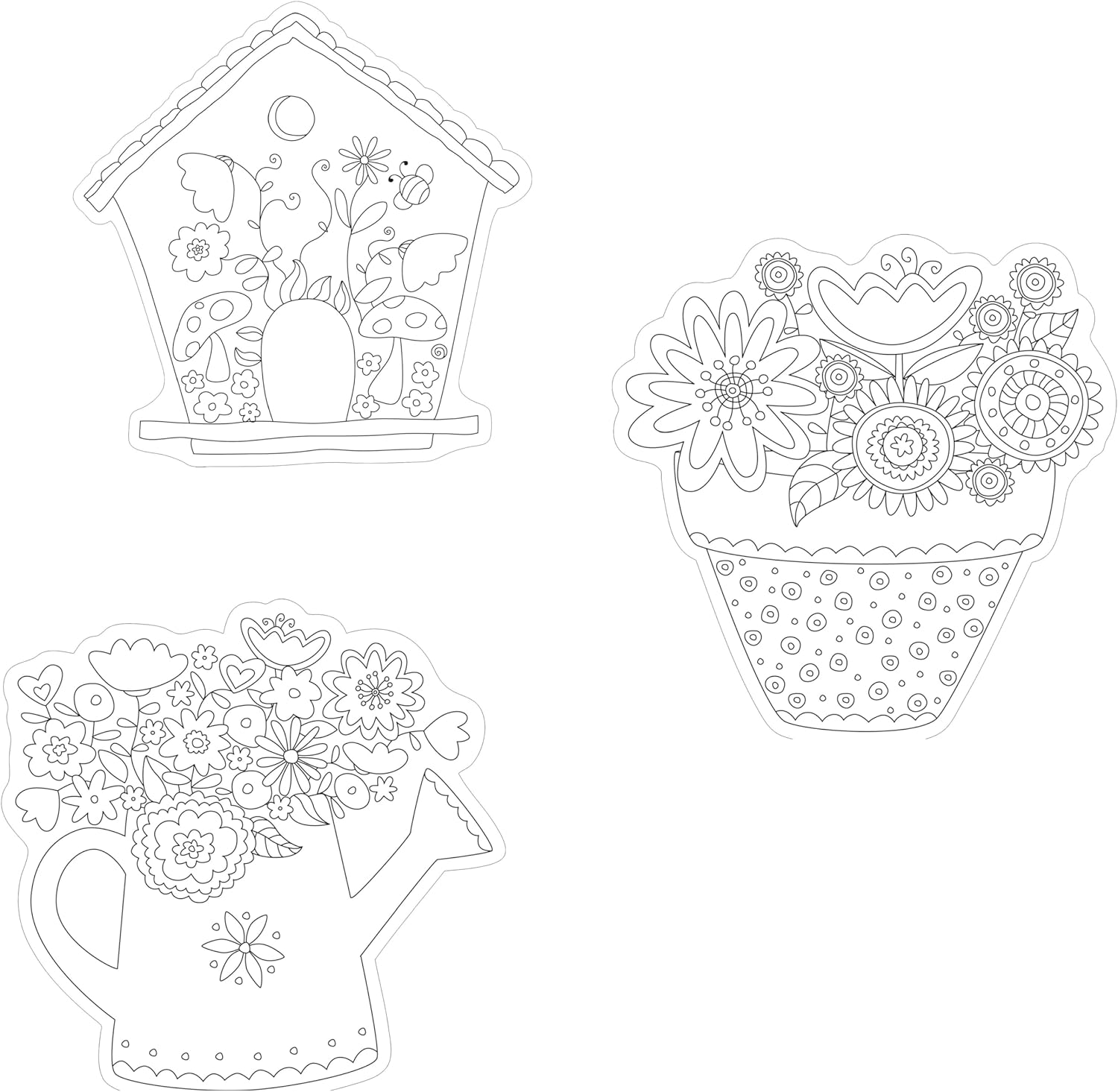BARKER CREEK Double-Sided Cut-Out Accents