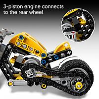 LEGO Technic 42225 Yellow Motorcycle