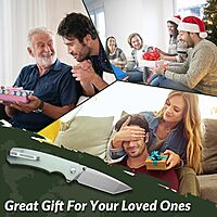 CIVIVI Brazen Folding Knife, Button Lock Pocket Knife with 3.46'' Swedish 14C28N Tanto Blade, Ultra-Grip G10 Handle, Low-Profile Clip for EDC