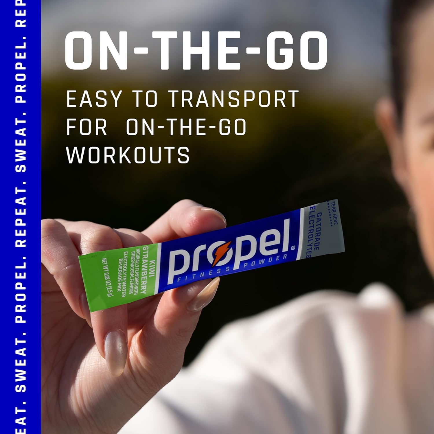 PROPEL Electrolyte Enhanced Water Drink Mix Powder Packets, Zero Calorie & Zero Sugar