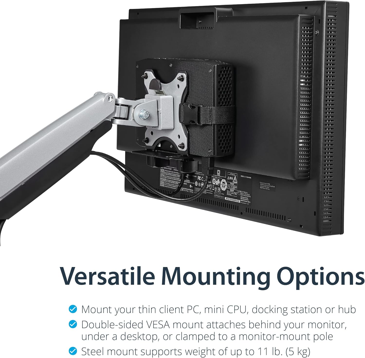 StarTech.com VESA Mounting Bracket for NUC, Thin Clients and Mini PCs