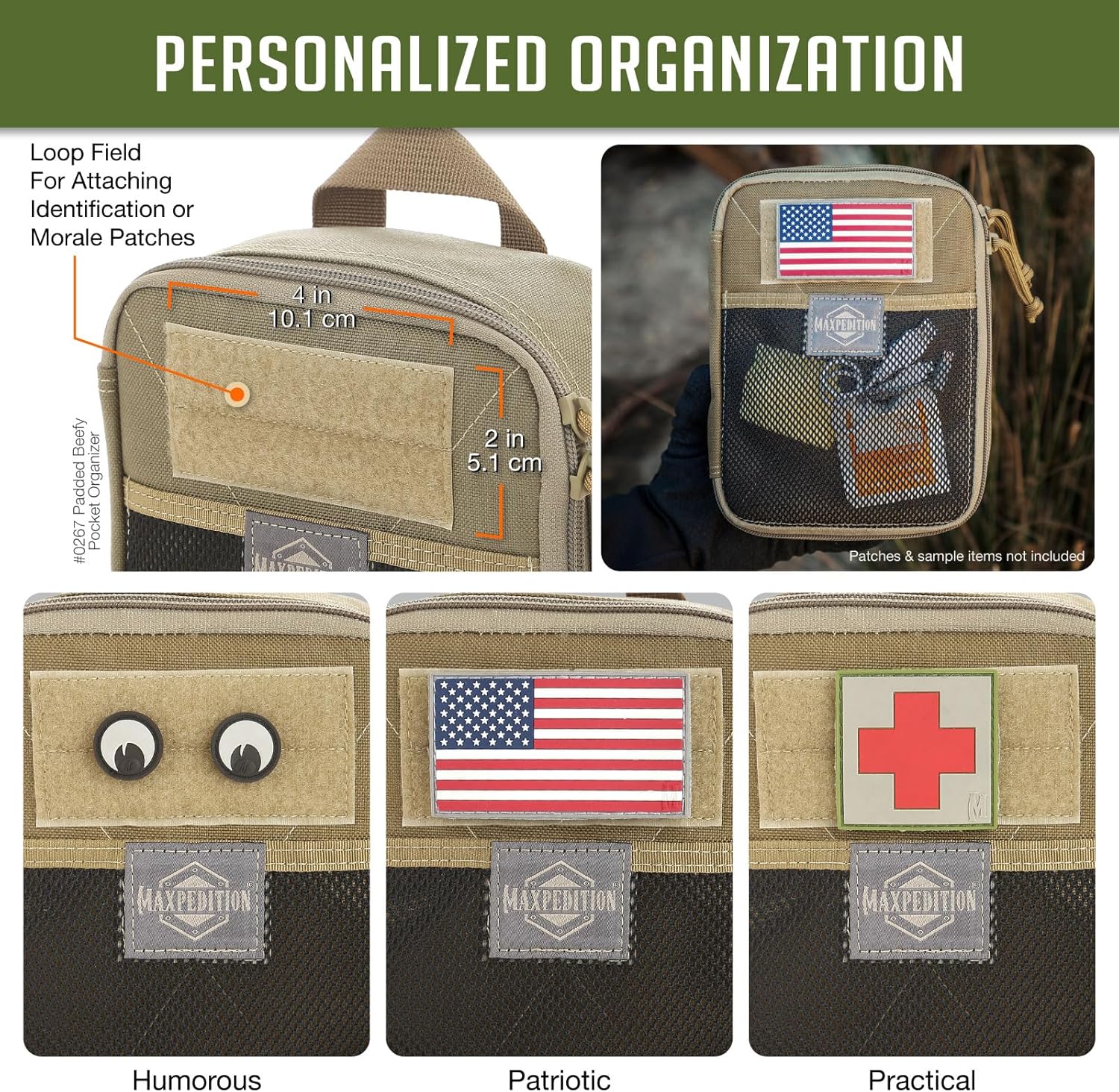 MAXPEDITION Padded Beefy Pocket Organizer EDC Pouch