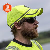 Ergodyne GloWear 8930 Class 2 Hi-Vis Baseball Cap, Lime