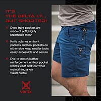 VERTX Delta LT 8 Inch Mens Tactical Shorts