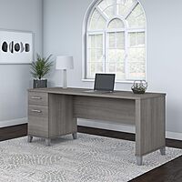 Bush Furniture Somerset 72W Office Desk with Drawers