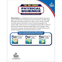 Carson Dellosa | The 100 Series: Physical Science Workbook | Grades 5-12, Science, 128pgs (Volume 14)