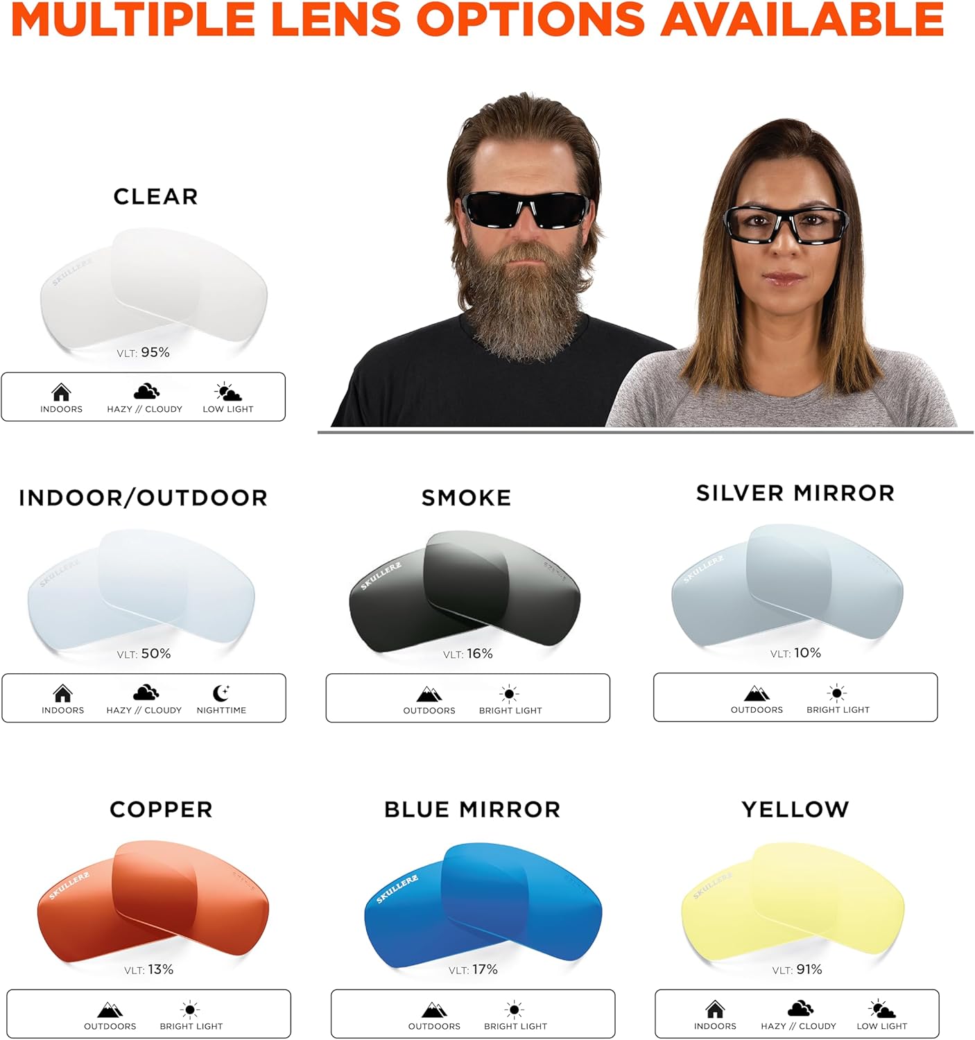 Ergodyne Skullerz ODIN Safety Glasses