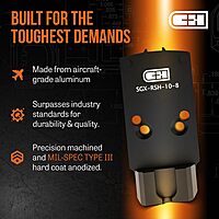 C+H Precision Optics Adapter Plate with 10-8 Rear Sight for SIG P320 Legion (X-Five/M17/M18) with Romeo 1 Pro Optic Ready Cut and Trijicon RMR/SRO, Holosun 407C/507C/508C/508T