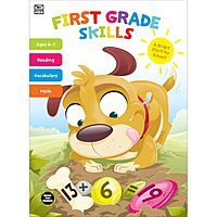 Carson Dellosa — First Grade Skills Workbook for 1st Grade, 320 Pages