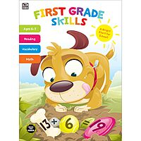 Carson Dellosa — First Grade Skills Workbook for 1st Grade, 320 Pages