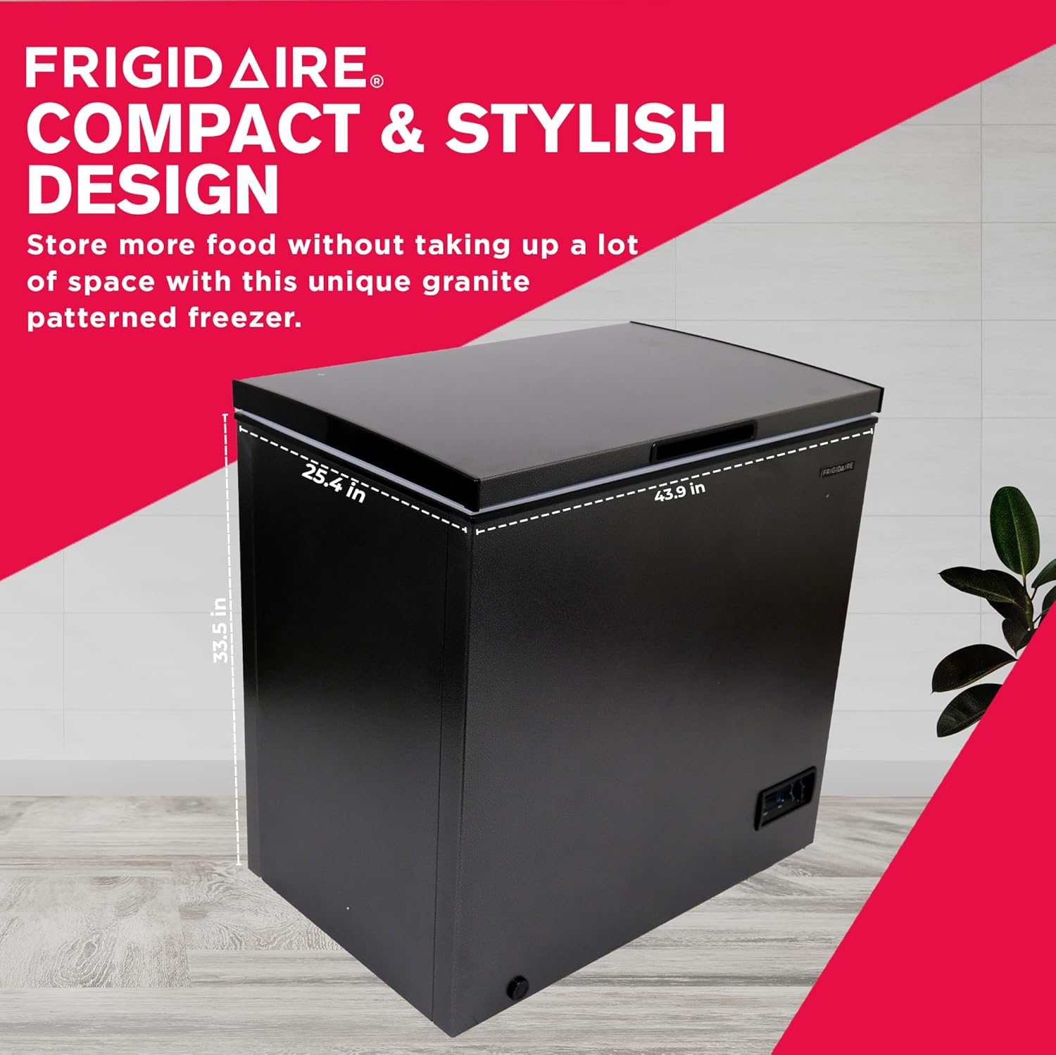Frigidaire Congelador profundo de pecho, capacidad de 7 pies cúbicos Frigidaire Congelador profundo de pecho, capacidad de 7 pies cúbicos