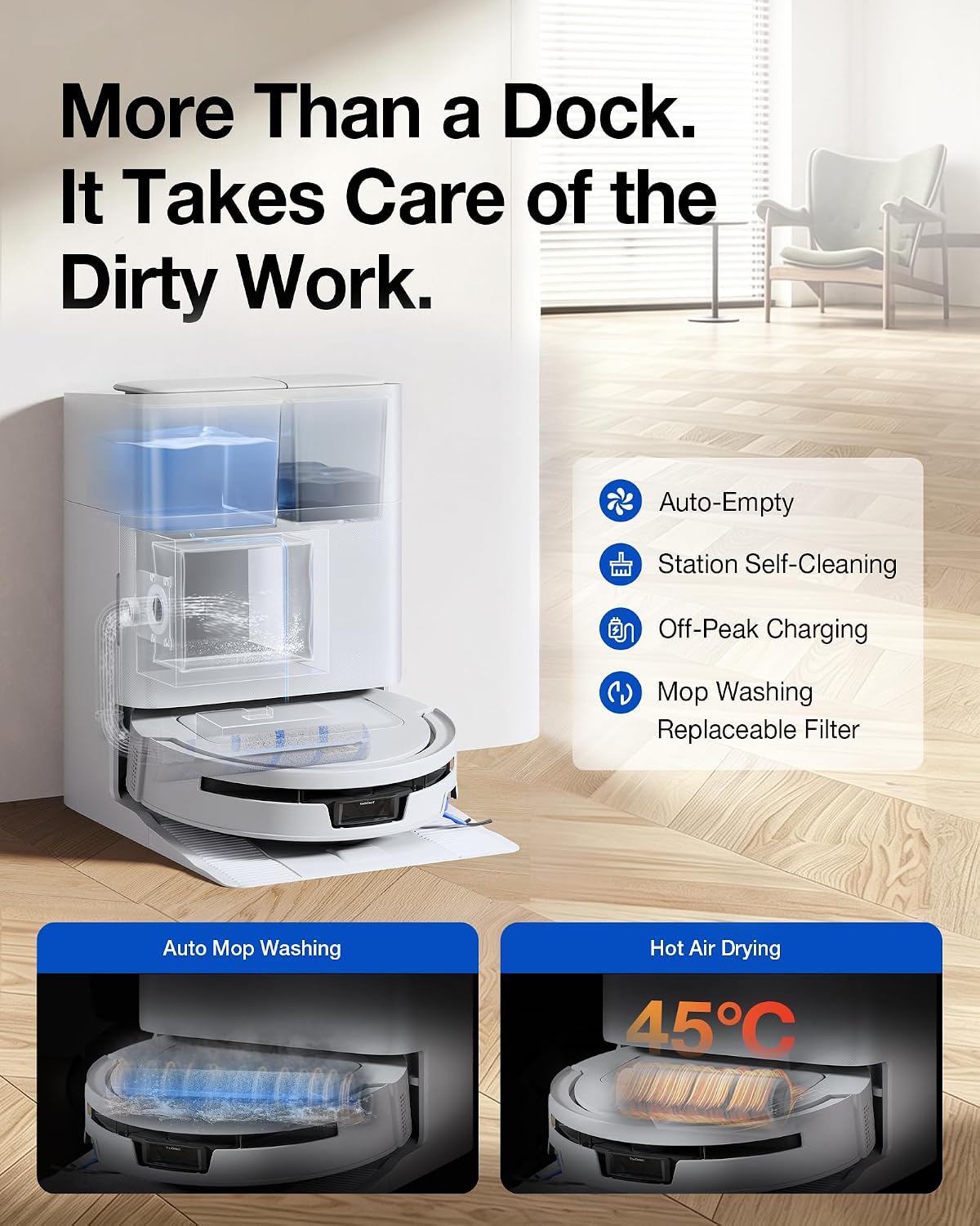 Ecovacs DEEBOT T90 MAX OMNI - White