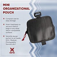 VERTX Pouch and Organizational Accessories - Cordura Velcro Pouch