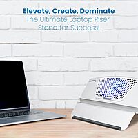 OTM Essentials Aluminum Laptop Riser Stand