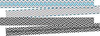 BARKER CREEK Double-Sided Chevron Classroom Border Trim