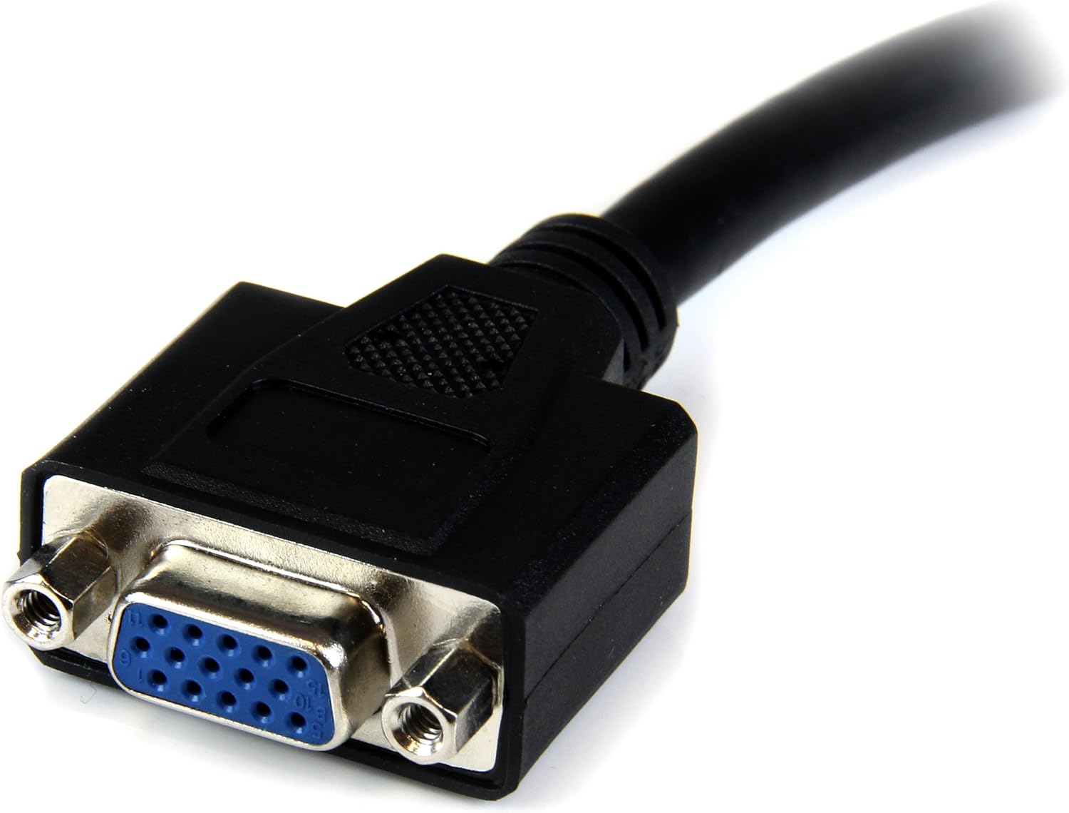 StarTech.com 8in DVI to VGA Cable Adapter - DVI-I Male to VGA Female Dongle Adapter (DVIVGAMF8IN)