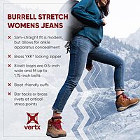 Vertx Burrell Women's Tactical Stretch 9-Pocket Jeans